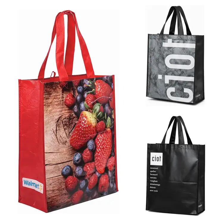 Sac d’épicerie laminé