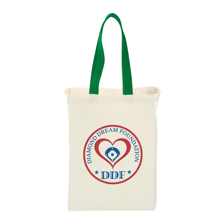 Nebraska Cotton Canvas Grocery Tote #4