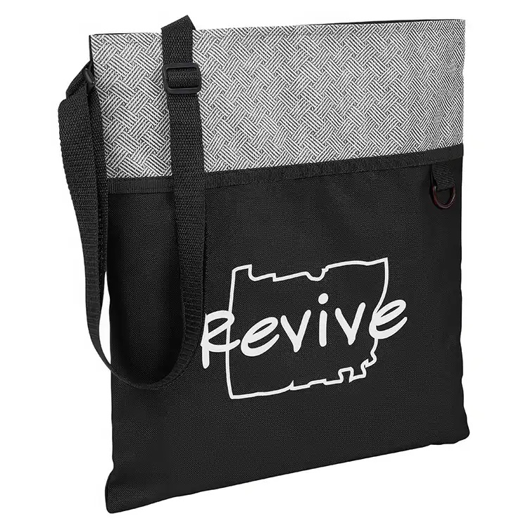 Sac fourre-tout écologique à bandoulière en patchwork #2