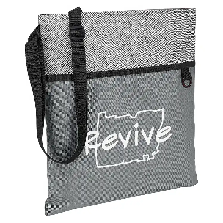 Sac fourre-tout écologique à bandoulière en patchwork #8