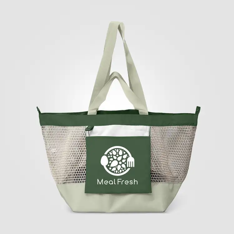 Neri Recycled Polyester Mesh Foldable Tote Bag 45 L #11