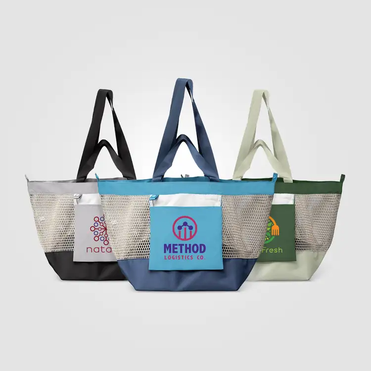 Neri Recycled Polyester Mesh Foldable Tote Bag 45 L #2