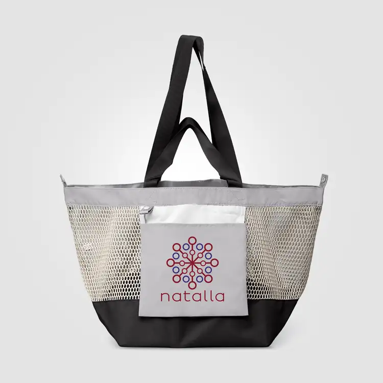 Neri Recycled Polyester Mesh Foldable Tote Bag 45 L #4