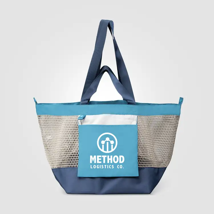 Neri Recycled Polyester Mesh Foldable Tote Bag 45 L #5