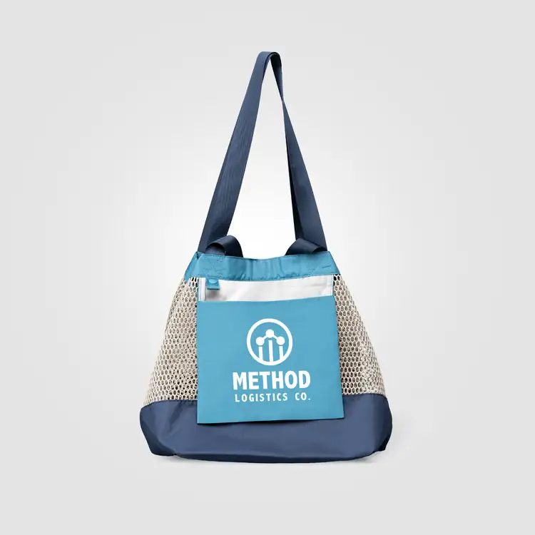 Neri Recycled Polyester Mesh Foldable Tote Bag 45 L #6