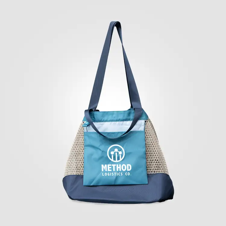 Neri Recycled Polyester Mesh Foldable Tote Bag 45 L #7