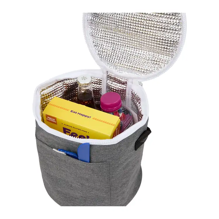 Round Recycled Polyester Cooler Bag #2