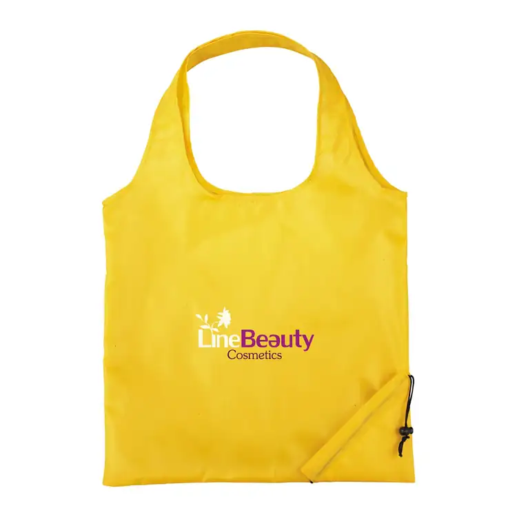 Bungalow Foldaway Polyester Shopper Tote #11