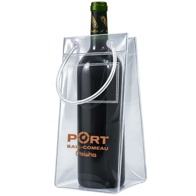 Lincoln Clear Wine Bottle Bag