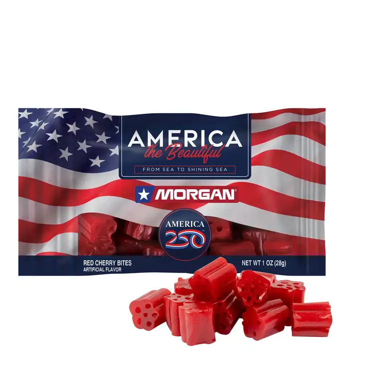 Sachet DigiBag de bouchées à la cerise 1 oz - America 250