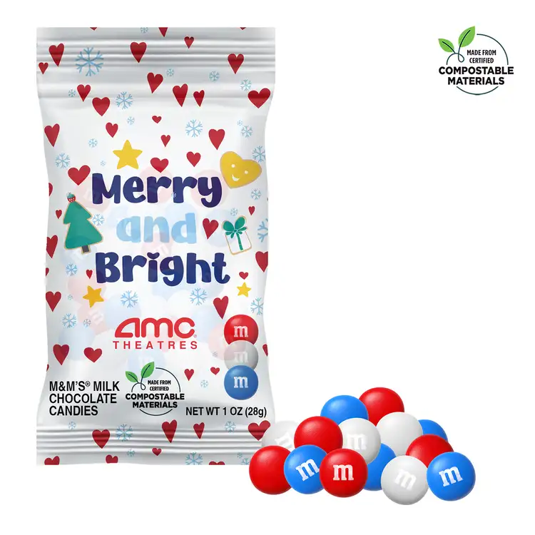 Sachet ECO-DigiBag compostable de M&M’s 1 oz - Americana #2