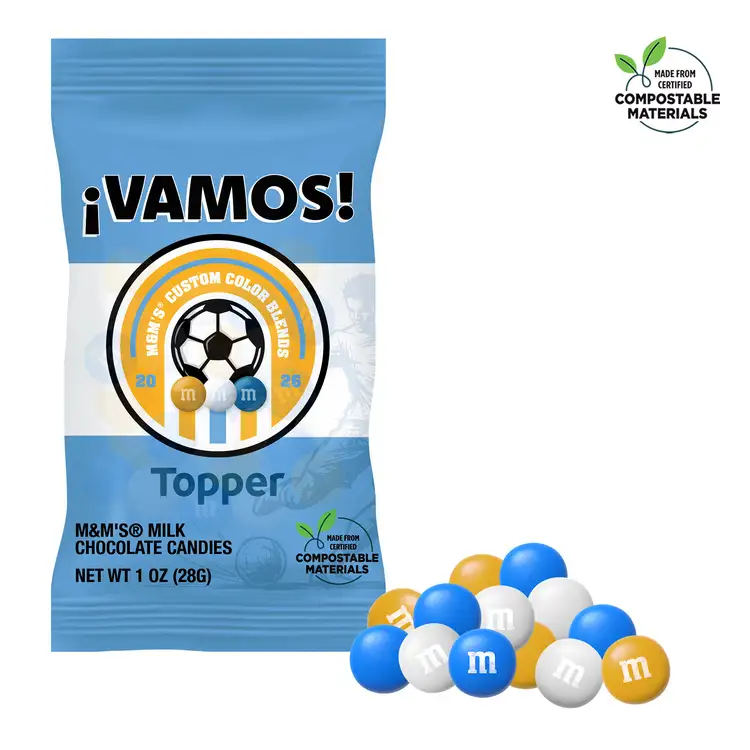 Sachet ECO-DigiBag compostable de M&M’s 1 oz - Soccer #2