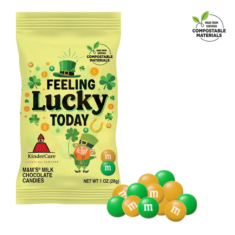 Compostable ECO-DigiBag with M&M’s 1 oz - Colour Choice #5