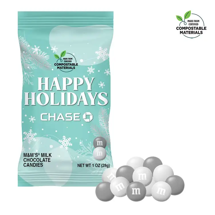 Compostable ECO-DigiBag with M&M’s 1 oz - Colour Choice