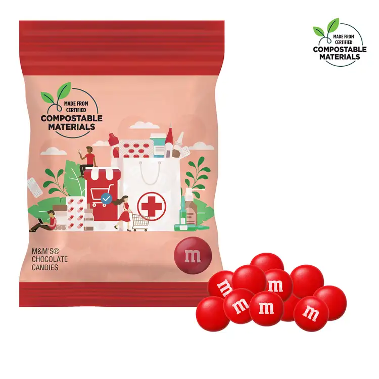 Sachet ECO-DigiBag compostable de M&M’s 2 oz - couleurs choisies #2