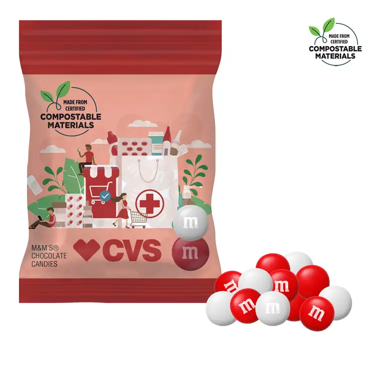 Sachet ECO-DigiBag compostable de M&M’s 2 oz - couleurs choisies #4