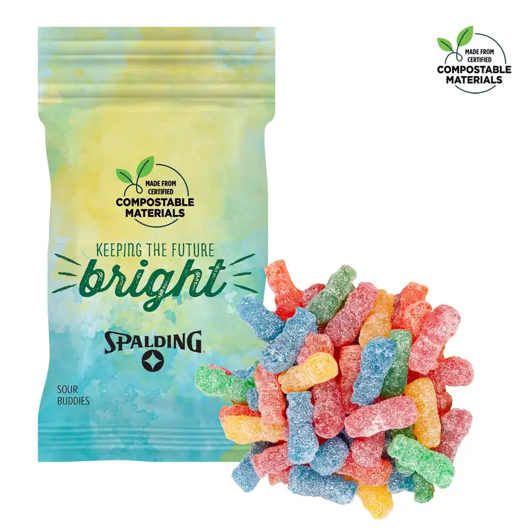 Compostable ECO-DigiBag with Sour Kids 1 oz