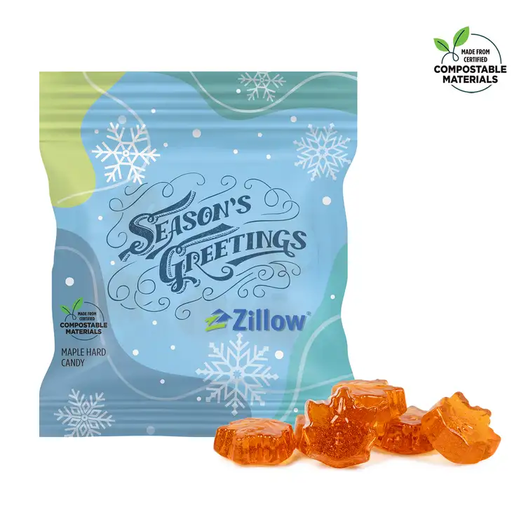 Compostable ECO-DigiBag with Maple Flavored Candy 1 oz #2