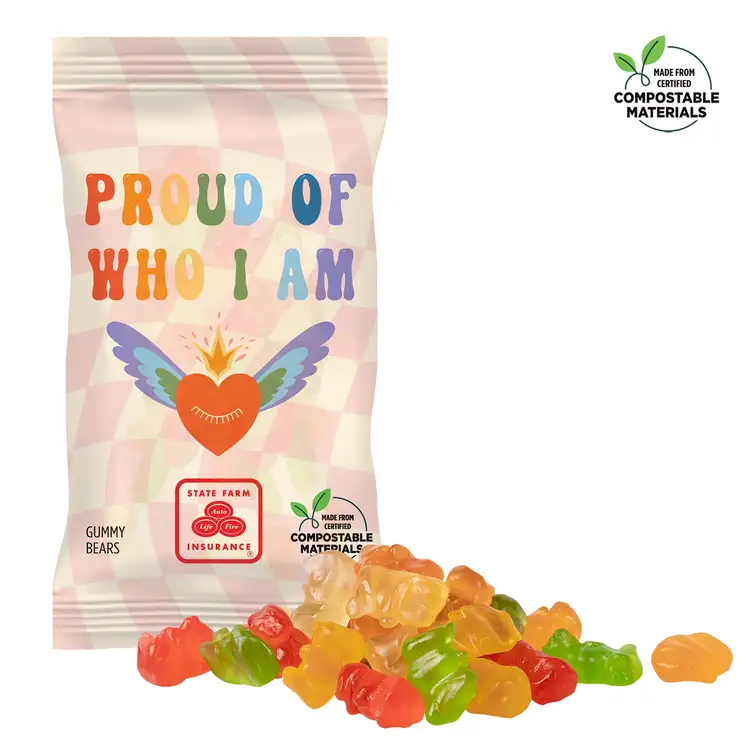 Compostable ECO-DigiBag with Gummy Bears 1 oz #3