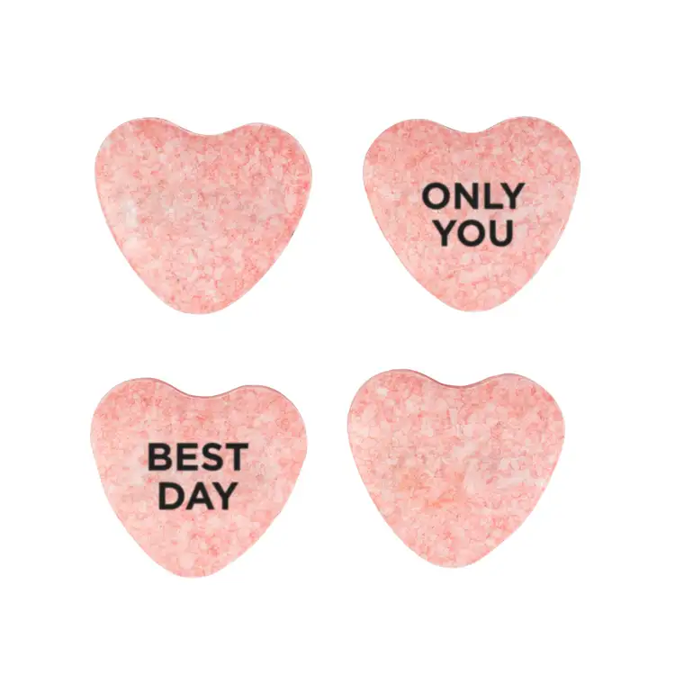 Goody Bag with Imprinted Conversation Hearts 1 oz #3