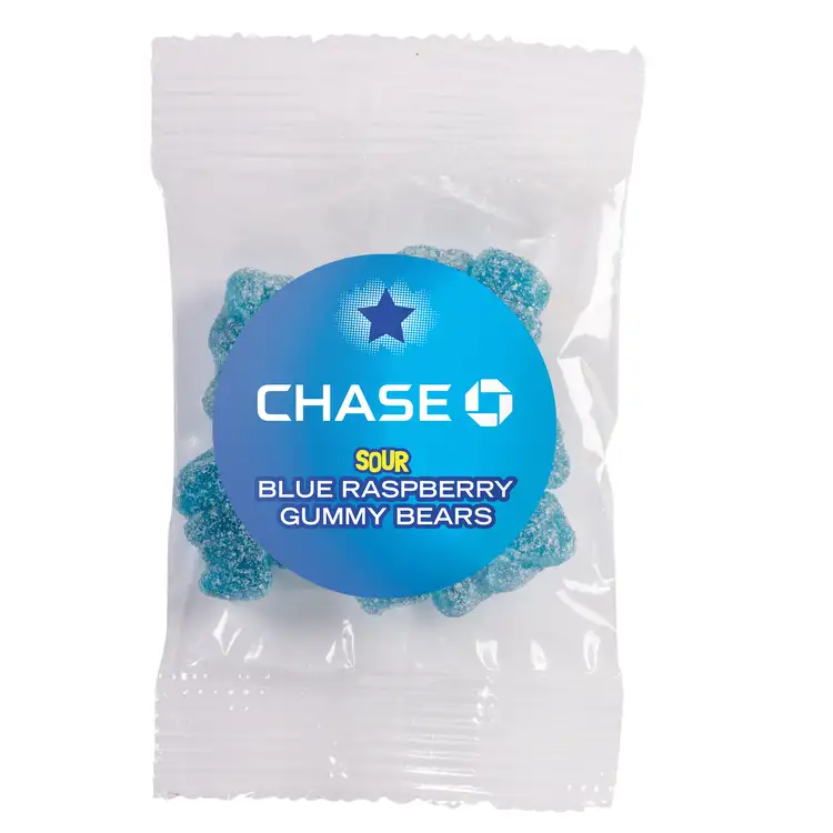 Goody Bag with Gummy Bears 1 oz - Colour Choice #3