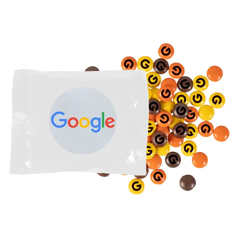 Handfuls Bag with Imprinted Reese's Pieces 2 oz