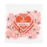 Sachet Handfuls de bonbons en coeur imprimés 2 oz