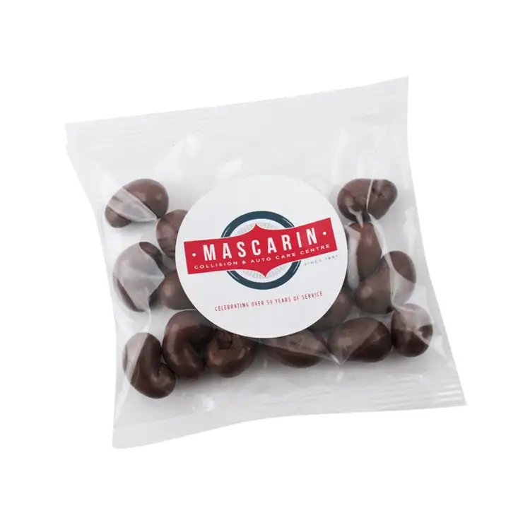 Sachet Handfuls de noix de cajou au chocolat au lait 2 oz