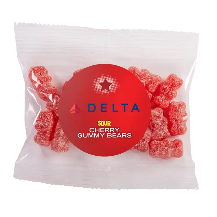 Handfuls Bag with Gummy Bears 2 oz - Colour Choice #3