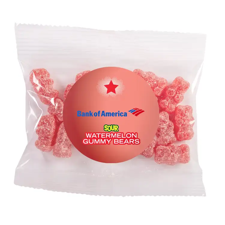 Handfuls Bag with Gummy Bears 2 oz - Colour Choice #5