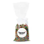 Bow-Tied Mug Drop Bag with Chocolate-Covered Sunflower Seeds