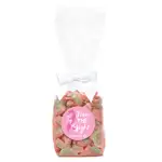 Sachet cadeau de Sour Patch Watermelon avec boucle - emballage rose