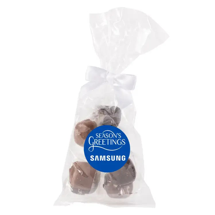 Mug Drop Gift Bag with Sea Salt Caramels