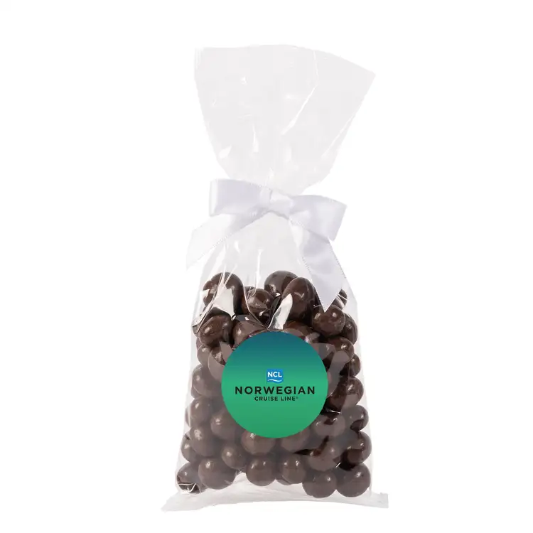 Mug Drop Gift Bag with Dark Chocolate Espresso Beans