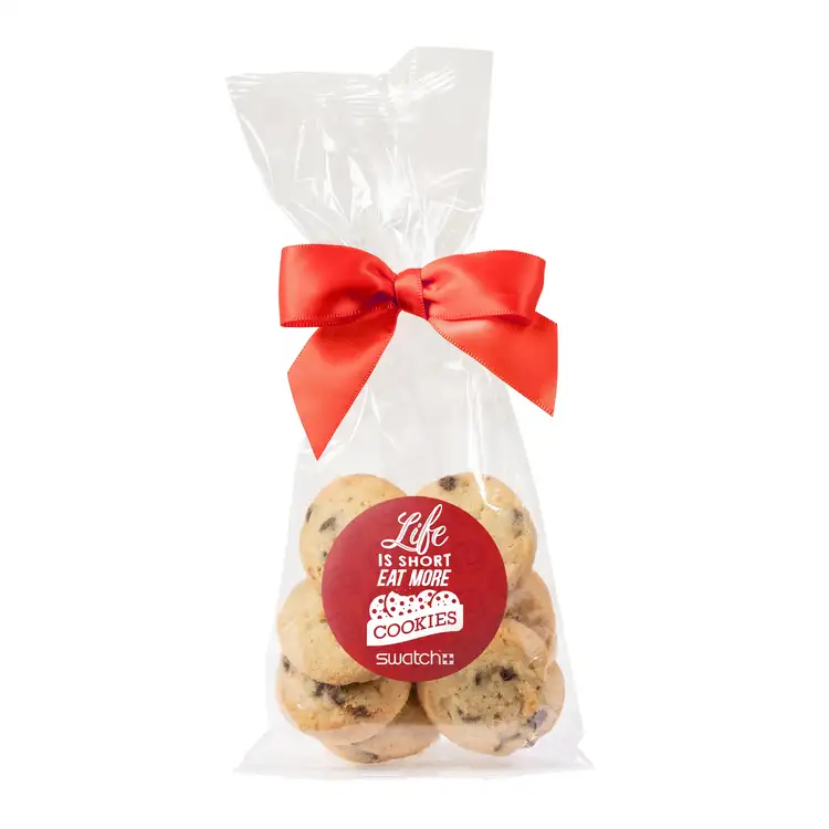 Sachet-cadeau de minibiscuits aux pépites de chocolat 2 oz #2