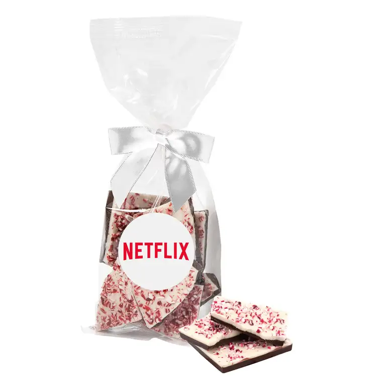 Mug Drop Gift Bag with Peppermint Bark #3