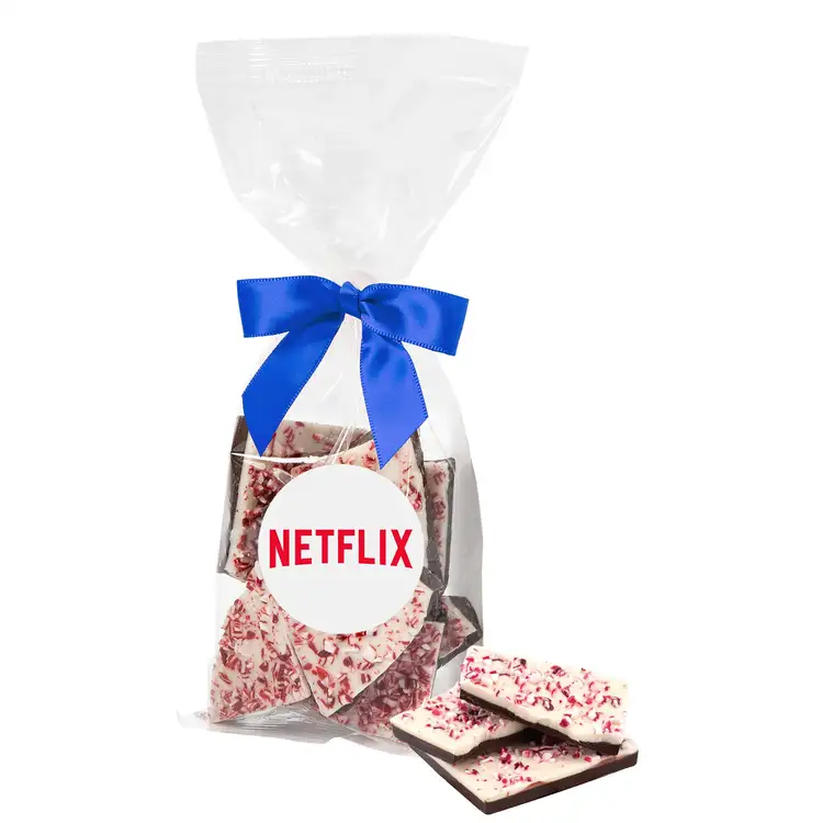 Mug Drop Gift Bag with Peppermint Bark #4