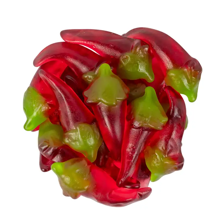 4 oz. ECO-Digibag, Compostable, Red Hot Chili Pepper Gummies #2