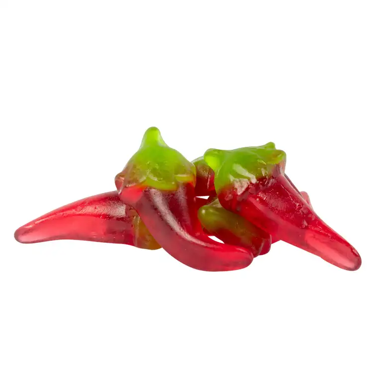 4 oz. ECO-Digibag, Compostable, Red Hot Chili Pepper Gummies #3