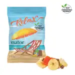 Sachet compostable de fruits séchés tropicaux 4 oz