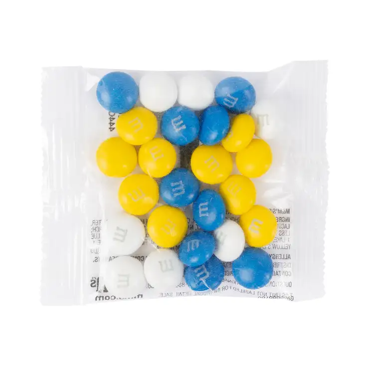 3/4 oz. Color Choice M&M’s in Clear Favor Pack #2