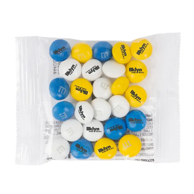 3/4 oz. Personalized M&M’s in Clear Favor Pack