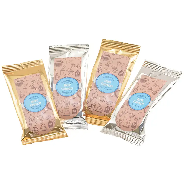 Sachet de chocolat chaud instantané