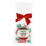 Sachet festif de Kisses Hershey's avec boucle 4 oz