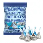 2 oz Digibag- Silver & Color Hershey Kisses