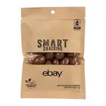 Fairtrade Compostable Kraft Pouch with Milk Chocolate Almonds 2.5 oz