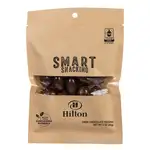 Sachet kraft compostable équitable de raisins au chocolat noir 3 oz