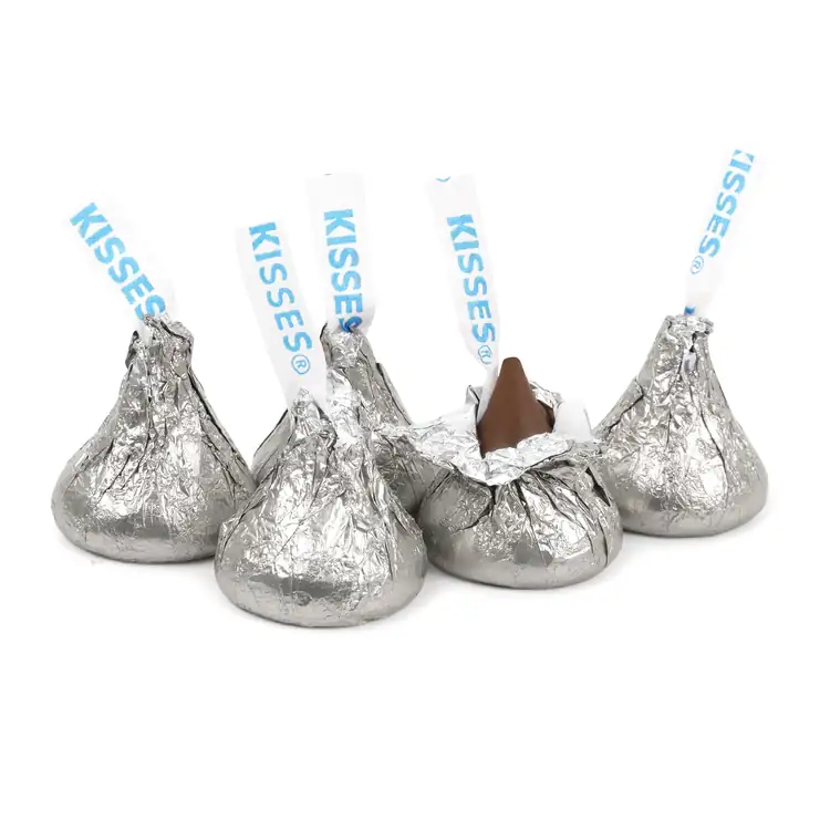 2 oz Digibag- Silver Hershey Kisses #3