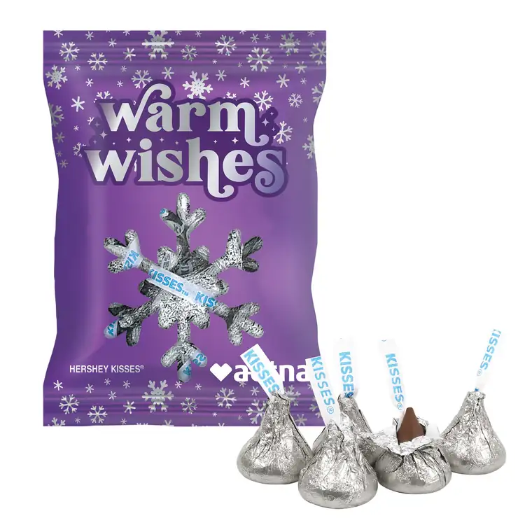 2 oz Digibag- Silver Hershey Kisses