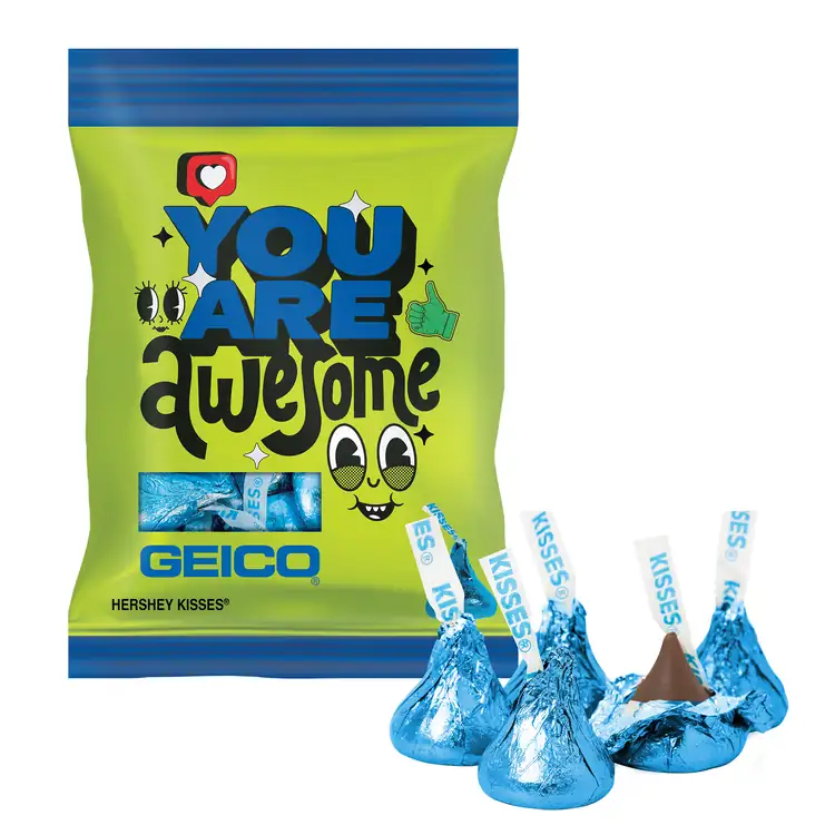 2 oz Digibag- Color Hershey Kisses #2